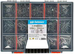 pgb-Europe SMART | Assortimentdoos schroef+pluggen 1070dlg - SM0ASSN000803