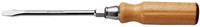 Facom schroevendraaier hout sleuf - gesmeed kling met 6-kant 6,5x125 - ATHH.6.5X125