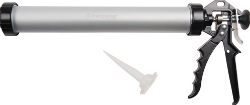 Promat /tecwerk kitpistool professional | gesloten v.310 ml patronen/zakken tot 600 ml - 3000264019