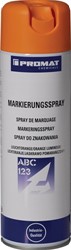 Promat Markeringsspray | lichtgevend | oranje | 500 ml | spuitbus - 4000354085 - 4000354085