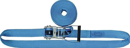 Promat/Tecwerk Sjorband | DIN EN 12195-2 | lengte 5 m breedte 50 mm | met ratel | LC omdr. 4000 daN - 4000365092