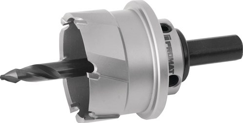 Promat/Tecwerk Gatenzaag | zaag-d. 80 mm snijdiepte 20 mm | HM-inzetstukken | met boor en veer - 4000800171
