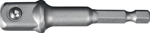 Promat/Tecwerk Adapter | aandrijfzeskant 1/4 inch | aandrijfvierkant 1/2 inch | lengte 72 mm - 4000821080
