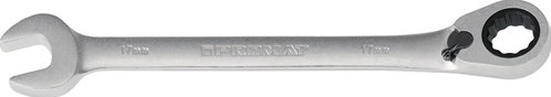 Promat/Tecwerk Steekringratelsleutel | sleutelwijdte 8 mm lengte 135 mm | omschakelbaar - 4000821440