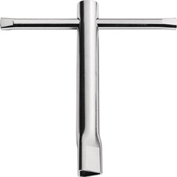Promat Driekantsteeksleutel | DIN 22417 A | maat M8 lengte 125 mm | verzinkt - 4000824803 4000824803
