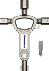 Promat/Tecwerk Schakelkastsleutel | 9 functies | geïntegreerde flesopener - 4000829772