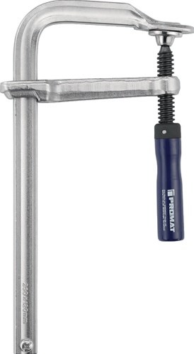 Promat/Tecwerk Geheel stalen schroefklem | spanwijdte 120 mm werkbereik 60 mm | houten greep - 4000831450