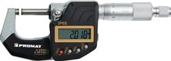 Promat Schroefmaat | DIN 863/1 IP65 | 25-50 mm | digitaal - 4000851224 4000851224