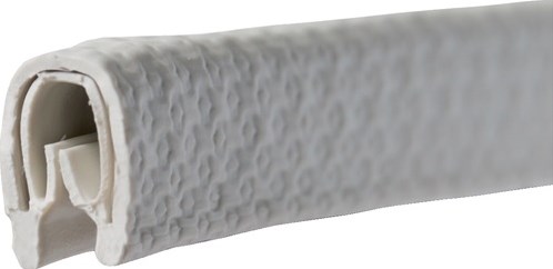 Promat/Tecwerk Hoekbescherming | klembereik 1-2 mm lengte 100 m | breedte 6,5 mm hoogte 9,5 mm | wit-grijs - 4577770135