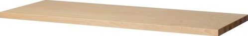 Promat/Tecwerk Werkblad | BK 650 | B1500xD700xH40mm | beukenhout massief - 9000425542