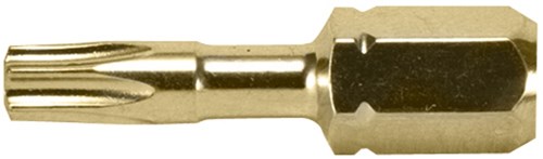 Makita Xtt slagschroefbit Lengte 25mm Opname 1/4 Bit maat T10