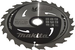 Makita Accessoires Cirkelzaagblad Hout Mforce 235x30x2,3 20T 15g - B-31996