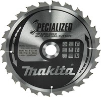 Makita Accessoires Cirkelzaagblad | Hout | Tipe 270X30X2,6 24T 23G - B-33146