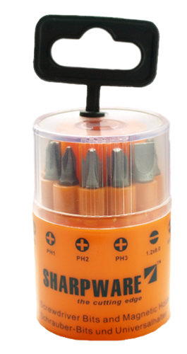 pgb-Europe - Bitbox 10-delig met sharpware-logo - B025SET10SHA