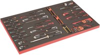 Bahco Foaminlay Fit&Go 40" met schroevendraaiers | ERGO | gleuf | Phillips | Pozidriv | TORX® en inbussleutels - 88-delig - FF1B06LM