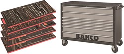 Bahco Gereedschapswagen 53" C75 met 7 lades | zwart-grijs | voor algemeen gebruik | inclusief 5 gevulde lades - 457-delig - XXL