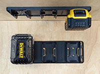 Stealthmounts Batterijhouder voor DeWalt 20v XR | Zwart - BD-DW20-1-3