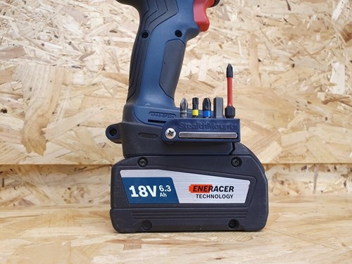 Stealthmounts Bithouder voor Bosch 18v | Blauw | 2 Stuks - BH-BO-BLU-2-2