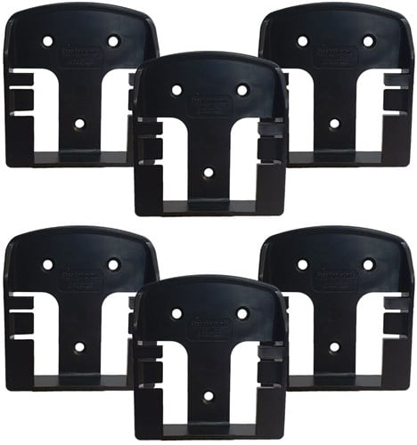 StealthMounts BM-CAS18-BLK-6 Accuhouder voor CAS accu's | Zwart | 6-pack - BM-CAS18-BLK-6