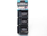StealthMounts BM-MK12-BLK-6 Accuhouders voor Makita 12v CXT | Zwart | 6 stuks - BM-MK12-BLK-6-2