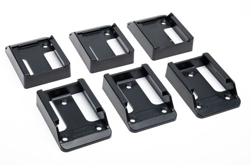 StealthMounts BM-MK12-BLK-6 Accuhouders voor Makita 12v CXT | Zwart | 6 stuks - BM-MK12-BLK-6-3