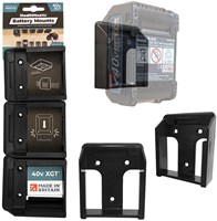 Stealthmounts Batterijhouders voor Makita 40v XGT | Zwart | 6 stuks - BM-MK40-BLK-6