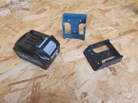 Stealthmounts Batterijhouders voor Makita 40v XGT | Zwart | 6 stuks - BM-MK40-BLK-6-3