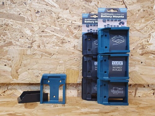6 x accuhouder compatibel met Makita/Bosch accu, batterijhouder 6 x accuhouder compatibel met Makita/Bosch accu, batterijhouder