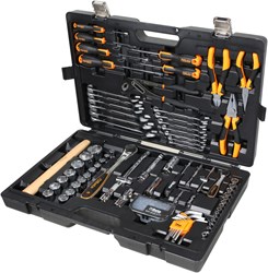 Beta BW 2047E/C108 Kunststof koffer met 108-delig assortiment gereedschappen - 020476308
