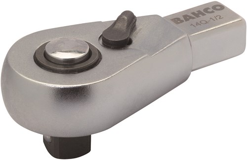 Bahco Insteekratelkop | peervormig | rechthoekige aansluiting | snelontkoppeling | 9x12 mm | 3/8" - 9Q-3/8
