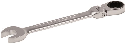 Bahco Steekringratelsleutel met scharnierende kop | verchroomd | lengte 179 mm | 5/8" - 41RZ-5/8