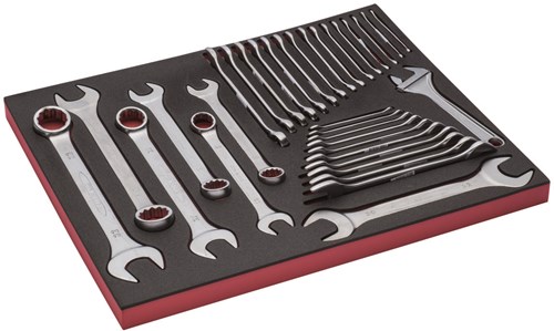 Bahco Foaminlay Fit&Go 3/3 met sleutels - 33-delig - FF1A19