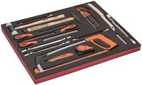 Bahco Foaminlay Fit&Go 3/3 met slaggereedschap en vijlen - 24-delig - FF1A35