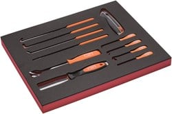 Bahco Foaminlay Fit&Go 2/3 met messen | priemen en haken - 11-delig - FF1F5008