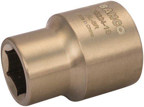 Bahco Dop 3/4" | zeskant | vonkvrij | aluminium brons | 34 mm - NS224-34