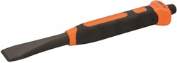 Bahco Koudbeitel | plat | tweecomponentengreep | handbescherming | 31 mm x 185 mm - retailverpakking - SB3654BM-20