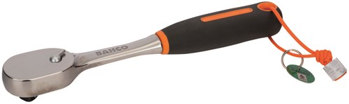 Bahco Omschakelbare ratel 1/2" met peervormige kop | met Dyneema koord | met 80 tanden en actiehoek van 45° | 270 mm - TAH8150-1/2