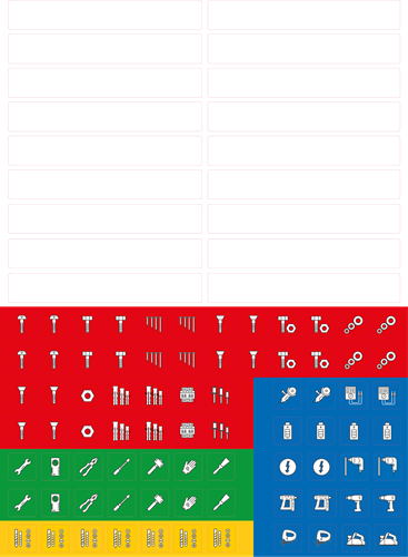 L-BOXX Tekststickers - 6100000403