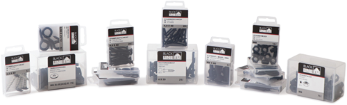 Blackline Houtbouwschroef HCP Zwart Tellerkop Torx TX30 6.0X80/50 | 50 stuks - 6904.40.16080-3