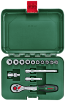 Bosch Groen 1/4" ratelset 14-stuks - 1600A02BY0-3
