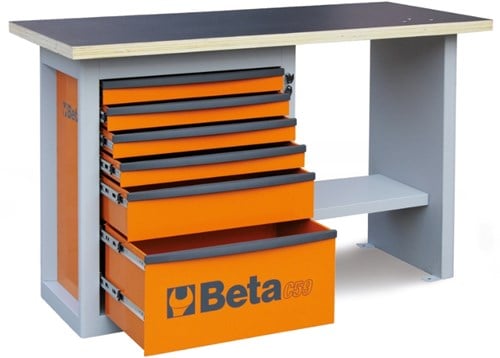 Beta C59C-A-Werkbank Met Een Ladenblok - 059000033-2
