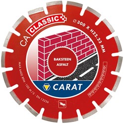 Carat DIAMANTZAAG ASFALT Ø300x20,00MM, CA CLASSIC - CAC3002000 - CAC3002000