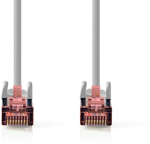 Nedis CAT6 Netwerkkabel | RJ45 Male | RJ45 Male | S/FTP | 20.0 m | Rond | LSZH | Grijs | Doos - CCGB85221GY200