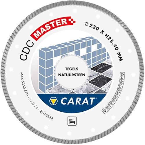 Carat DIAMANTZAAG TEGELS/NAT.STEEN Ø150x20,00MM, CDC MASTER - CDCM150200 - CDCM150200