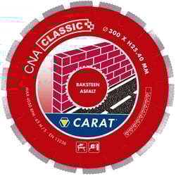 Carat DIAMANTZAAG BAKSTEEN Ø300x30,00MM, CNA CLASSIC - CNAC300500 - CNAC300500
