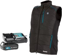 Makita CV102DA12XLNL1 Verwarmd vest 2XL | 1 x 2,0 Ah accu + lader en jasadapter| in doos - CV102DA12XLNL1-2