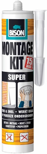 Bison Montagekit Super Crt 440G*12 Nl - 1340705 - 1340705