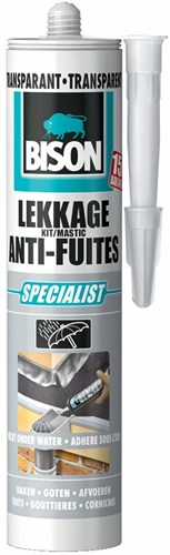 Bison Lekkagekit Transparant Crt 300Ml*12 Nlfr - 1491550 - 1491550