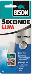 Bison Secondelijm Met Kwast Crd 5G*12 Nl - 1490276
