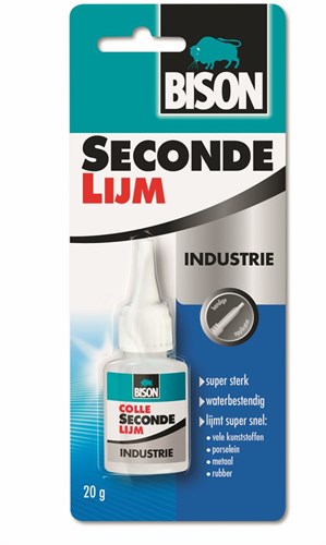 Bison Secondelijm Industrie Crd 20G*12 Nl - 1490154 - 1490154